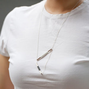 2SQ Tube Necklace - beeshaus