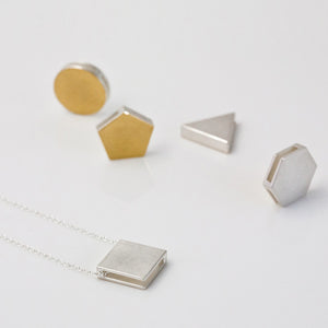 3456∞ / Double Faced Square Necklace - beeshaus