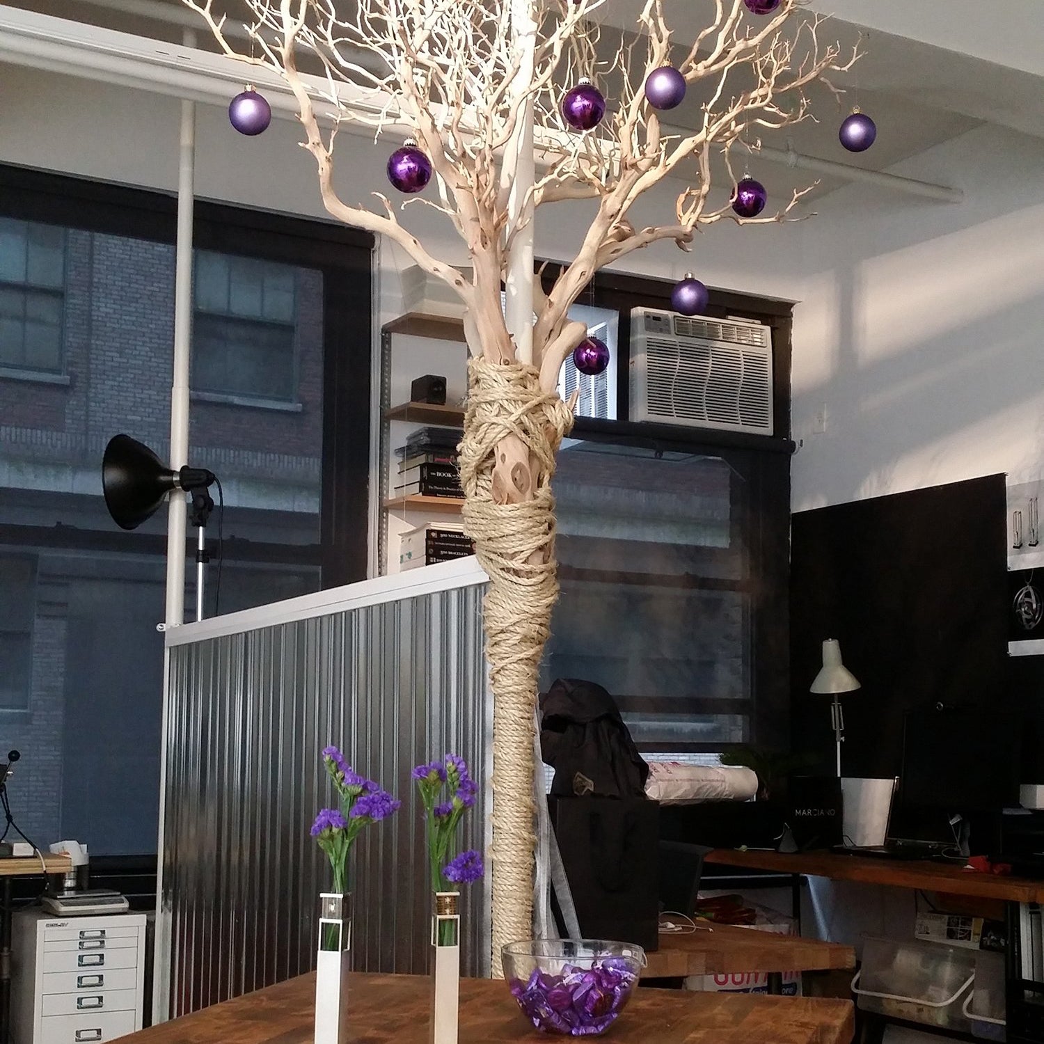 Prepare to make christmas tree