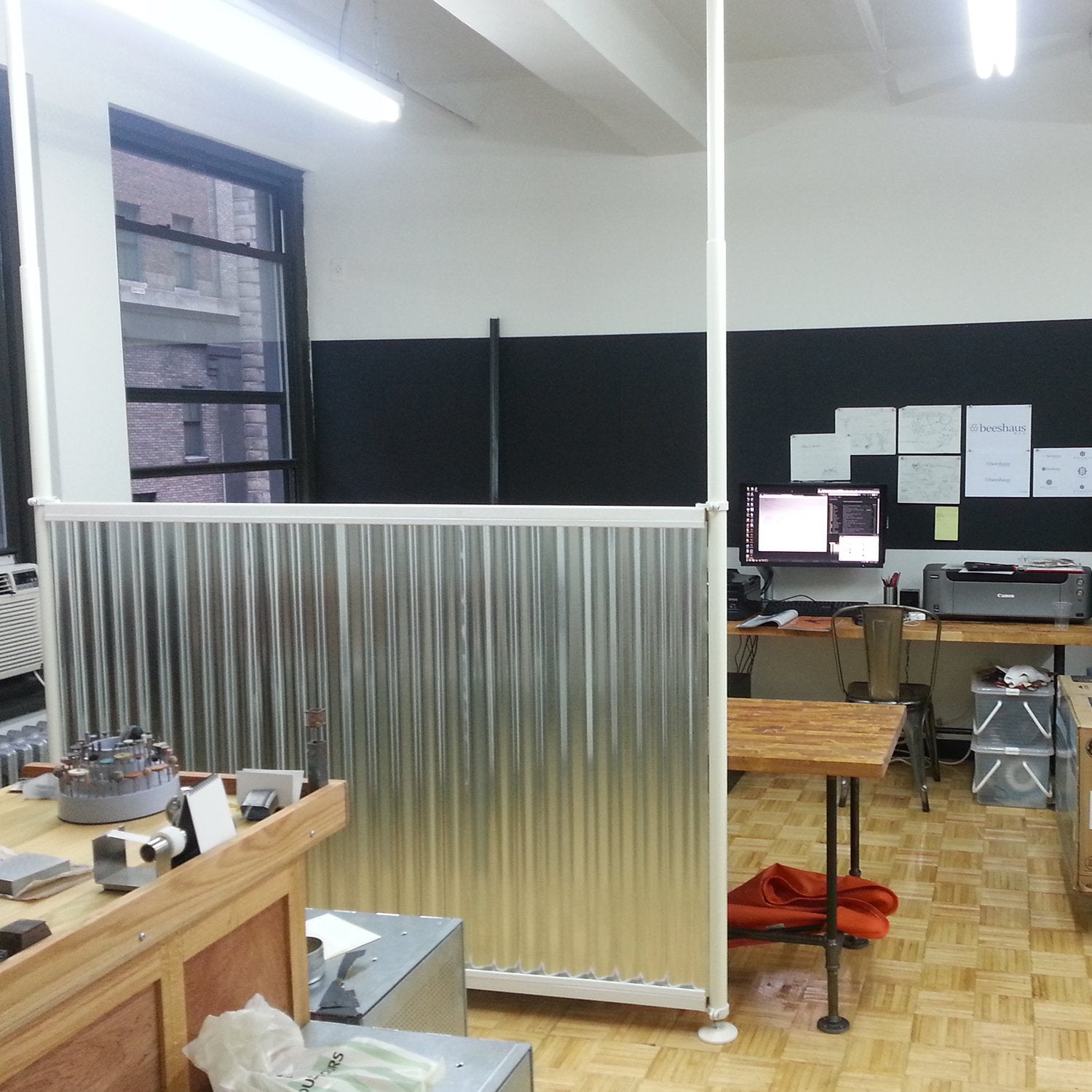 Install the wall