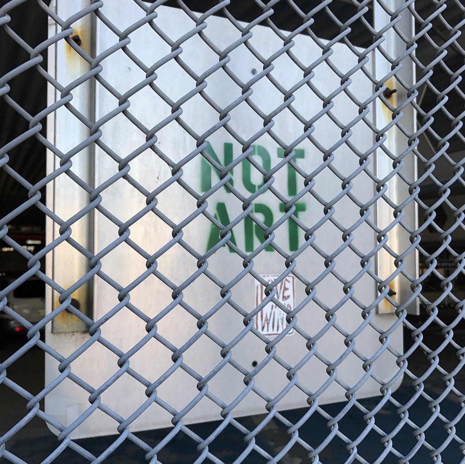 Not art...Love wins
