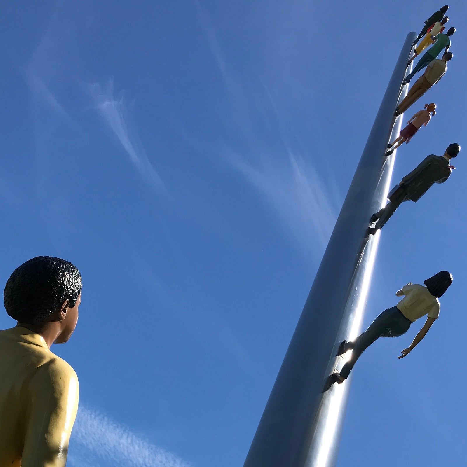 Walking to the sky