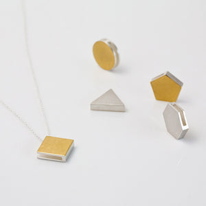 3456∞ / Double Faced Square Necklace - beeshaus